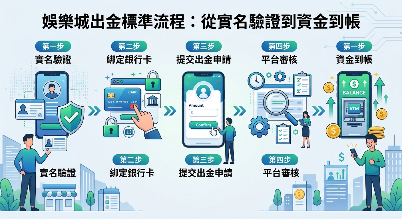 娛樂城出金標準流程：從實名驗證到資金到帳
